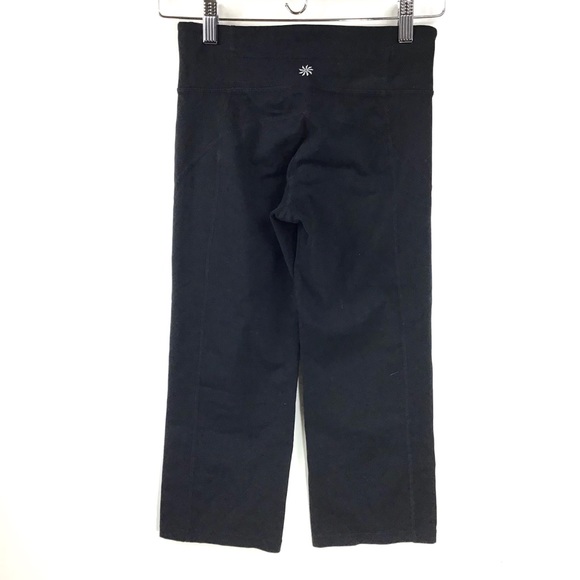 ATHLETA | Crop Black Leggings - Picture 1 of 3